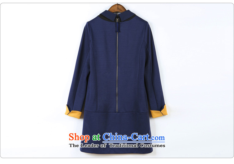 In the autumn of 2015, Pak large new women's dresses thick MM to intensify the relaxd dress map color long-sleeved 7002 2XL paras. 135-145 around 922.747 picture, prices, brand platters! The elections are supplied in the national character of distribution, so action, buy now enjoy more preferential! As soon as possible.