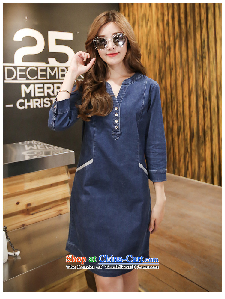 In the autumn of 2015, Pak large new women's dresses thick MM to intensify the relaxd dress map color long-sleeved 7002 2XL paras. 135-145 around 922.747 picture, prices, brand platters! The elections are supplied in the national character of distribution, so action, buy now enjoy more preferential! As soon as possible.