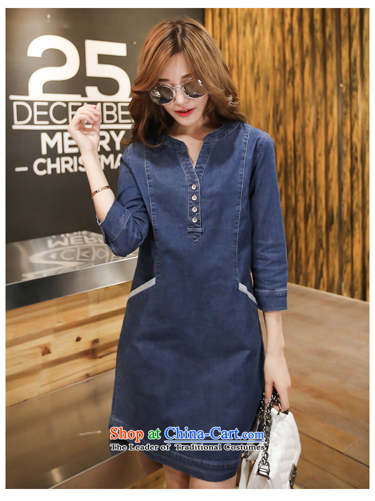In the autumn of 2015, Pak large new women's dresses thick MM to intensify the relaxd dress map color long-sleeved 7002 2XL paras. 135-145 around 922.747 picture, prices, brand platters! The elections are supplied in the national character of distribution, so action, buy now enjoy more preferential! As soon as possible.