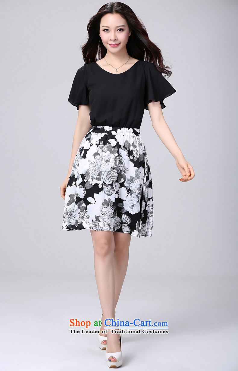 To increase the number of women with thick mm thick snow sister woven dresses stamp Korean recite the summer 2210 thin graphics are decorated in black flower XL Photo, prices, brand platters! The elections are supplied in the national character of distribution, so action, buy now enjoy more preferential! As soon as possible.