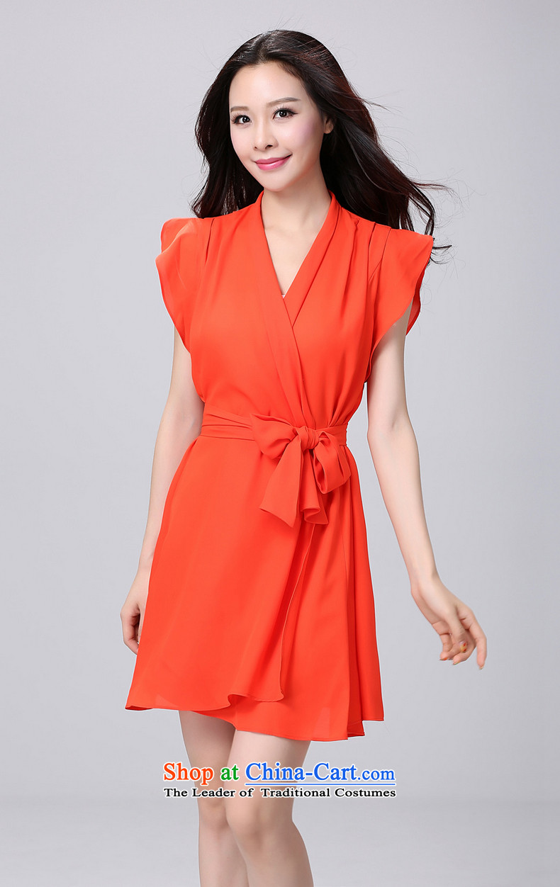 To xl dresses thick sister larger female thick mm summer summer Korean chiffon high-end graphics thin 2,215 red XXL picture, prices, brand platters! The elections are supplied in the national character of distribution, so action, buy now enjoy more preferential! As soon as possible.