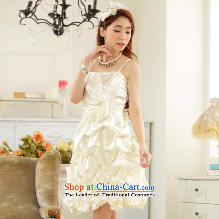 C.o.d. 2015 Summer new stylish Korean video thin dress Sau San straps temperament elegant lanterns skirt host dress dresses green are code F picture, prices, brand platters! The elections are supplied in the national character of distribution, so action, buy now enjoy more preferential! As soon as possible.