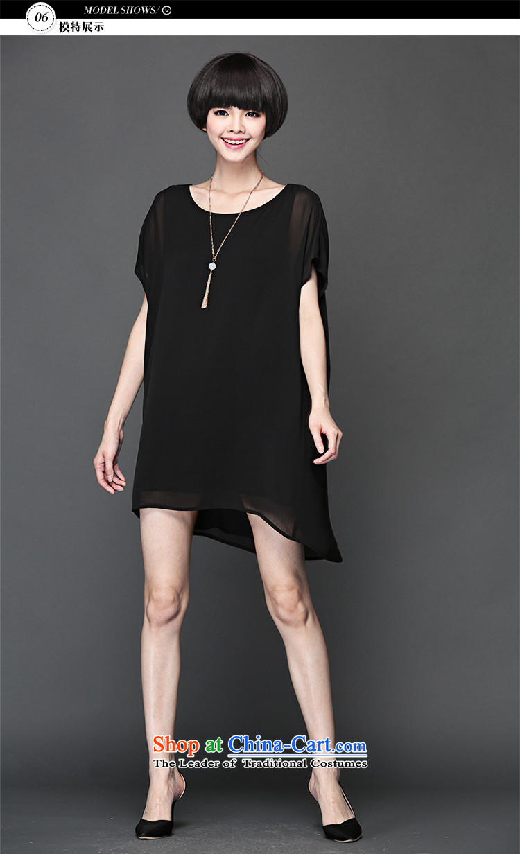 The director of King boutique catty 200 code women thick mm summer Korean short-sleeved chiffon dresses loose thin black large 5XL code 2905 200 around 922.747 picture, prices, brand platters! The elections are supplied in the national character of distribution, so action, buy now enjoy more preferential! As soon as possible.