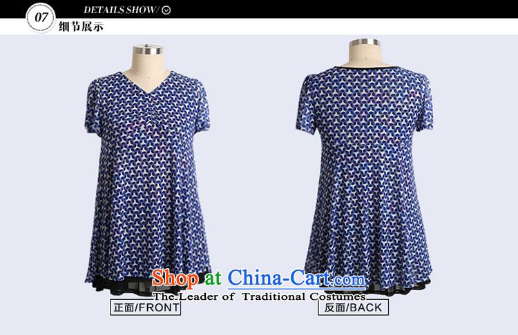 The director of King boutique catty 200 code women thick mm summer leave high-lumbar short-sleeved chiffon dresses 28.7 large blue 5XL code around 922.747 200 pictures, prices, brand platters! The elections are supplied in the national character of distribution, so action, buy now enjoy more preferential! As soon as possible.