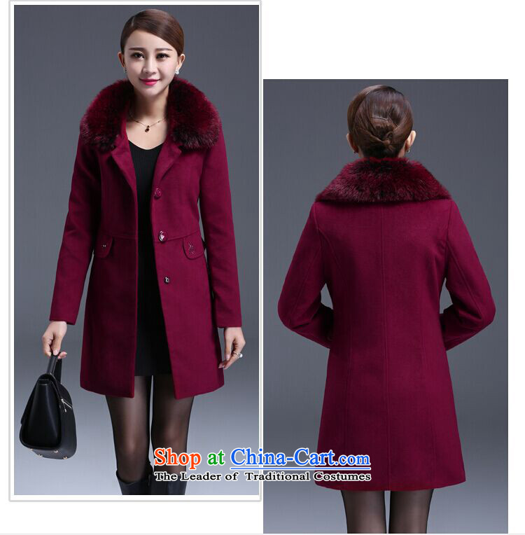 The list be Windsor 2015 winter clothing new women's mom pack large decorated in a cashmere Hair Girl jacket girl in long?) fall for women? female 1226 wine red cloak 3XL picture, prices, brand platters! The elections are supplied in the national character of distribution, so action, buy now enjoy more preferential! As soon as possible.