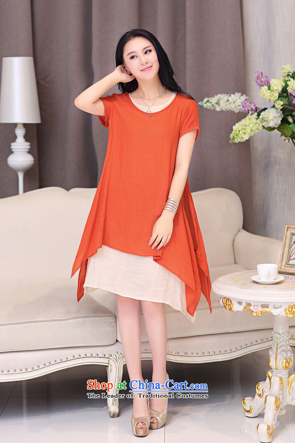 El-ju Yee Nga thick sister summer larger female cotton linen dresses two kits YJ083 XXXL green picture, prices, brand platters! The elections are supplied in the national character of distribution, so action, buy now enjoy more preferential! As soon as possible.