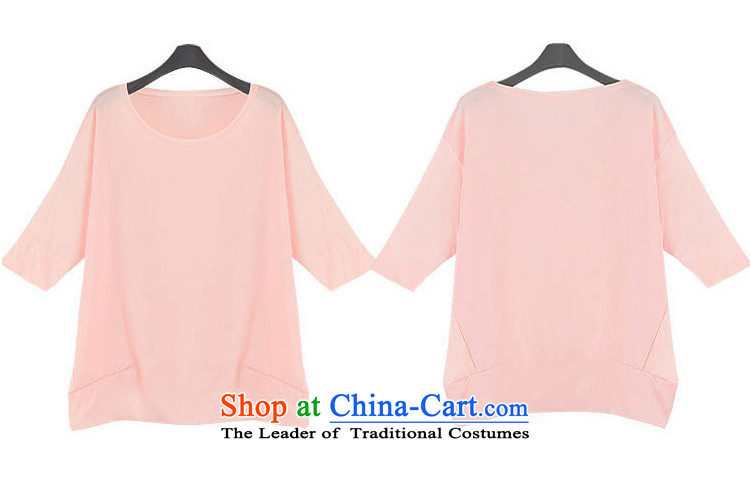Thousands of large numbers of ladies thick Summer 2015 mm thick sister to intensify the loose video thin t-shirt + stamp short skirt kit two kits 89008 pink XXL picture, prices, brand platters! The elections are supplied in the national character of distribution, so action, buy now enjoy more preferential! As soon as possible.