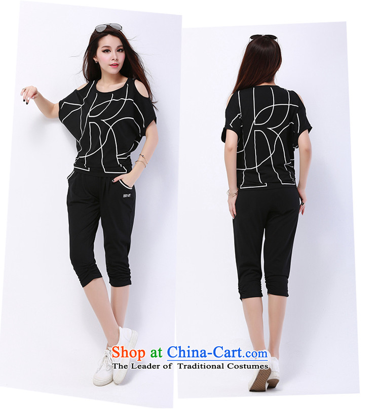 The Doi larger female kit fat mm Summer 2015 new thick sister bat sleeves relaxd casual sports two kit to 200 Black 3XL( recommendations 155-170 catty) Picture, prices, brand platters! The elections are supplied in the national character of distribution, so action, buy now enjoy more preferential! As soon as possible.