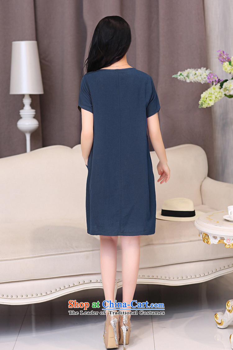 Optimize new Connie Pik Korean to intensify code ad-dress thick mm loose video in thin long cotton linen dresses summer BW2007 Blue M recommendations 105-120 catty picture, prices, brand platters! The elections are supplied in the national character of distribution, so action, buy now enjoy more preferential! As soon as possible.
