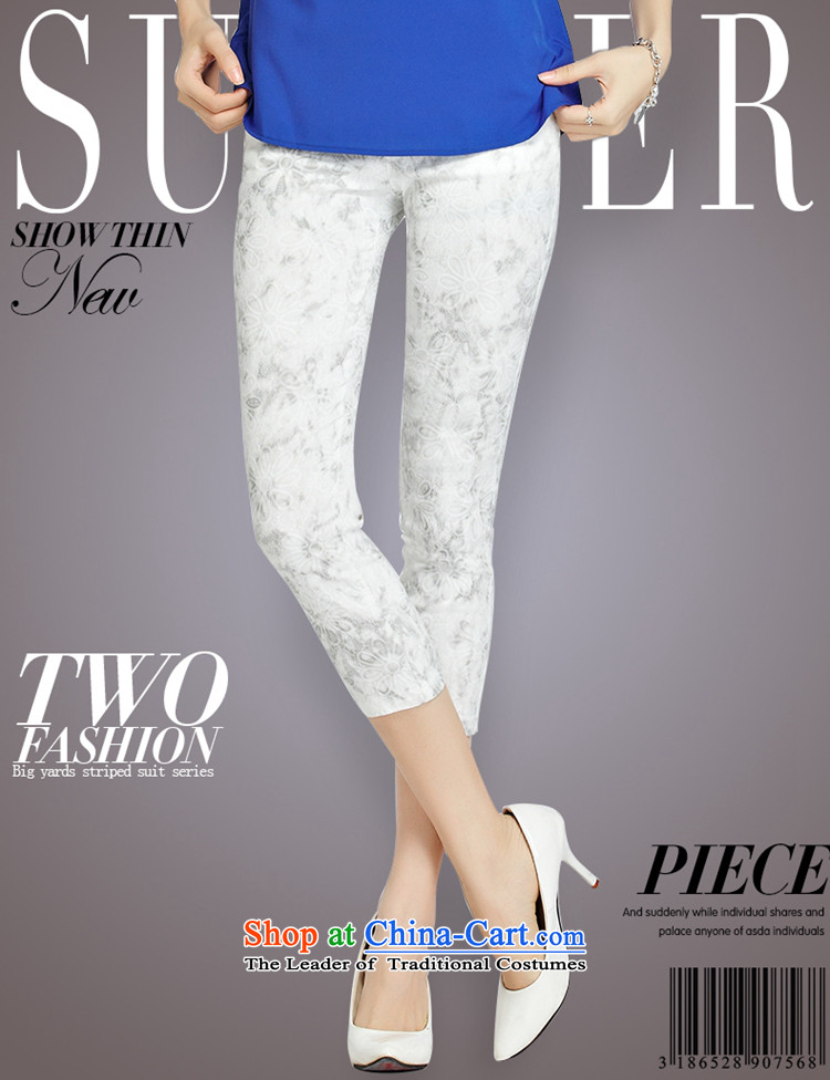 The lymalon Lehmann 2015 Summer Western New larger women's stylish and cozy stretch jacquard elastic Capri 1226 color picture pictures, prices, 5XL brand platters! The elections are supplied in the national character of distribution, so action, buy now enjoy more preferential! As soon as possible.