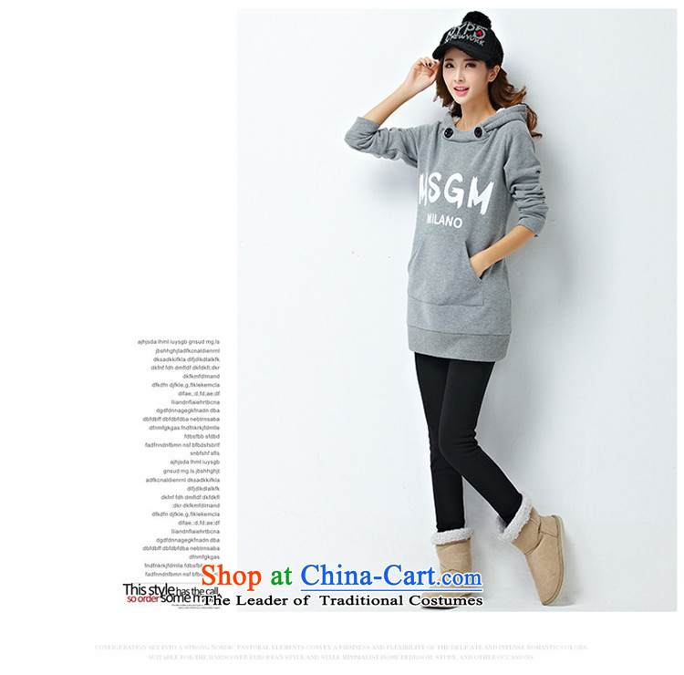 Rui Mei to 2015 to increase the number of women in autumn and winter sport and leisure new plus lint-free sweater Kit Letter stamp loose video two kits Y1340 thin black 3XL picture, prices, brand platters! The elections are supplied in the national character of distribution, so action, buy now enjoy more preferential! As soon as possible.