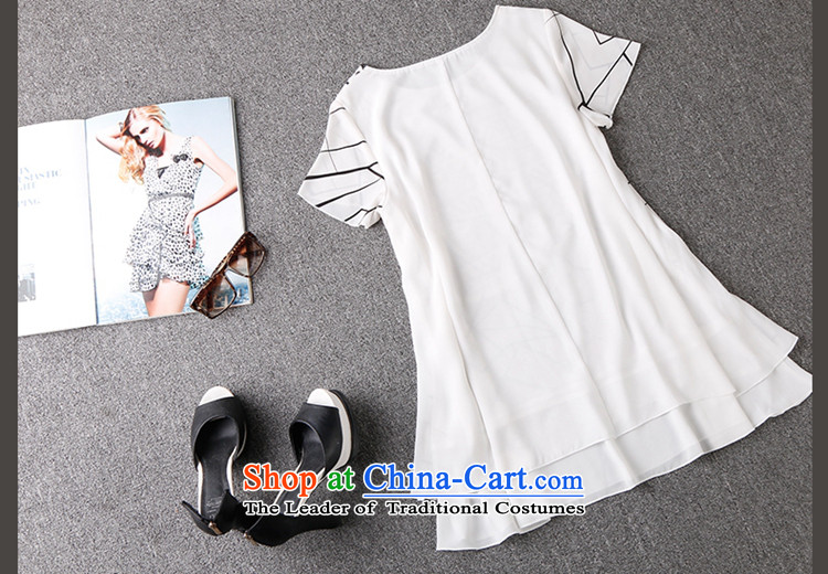 The lymalon Lehmann 2015 Western new summer, large female loose fit short-sleeved stretch stamp chiffon Long White XXL pictures 1233 T-shirt, prices, brand platters! The elections are supplied in the national character of distribution, so action, buy now enjoy more preferential! As soon as possible.