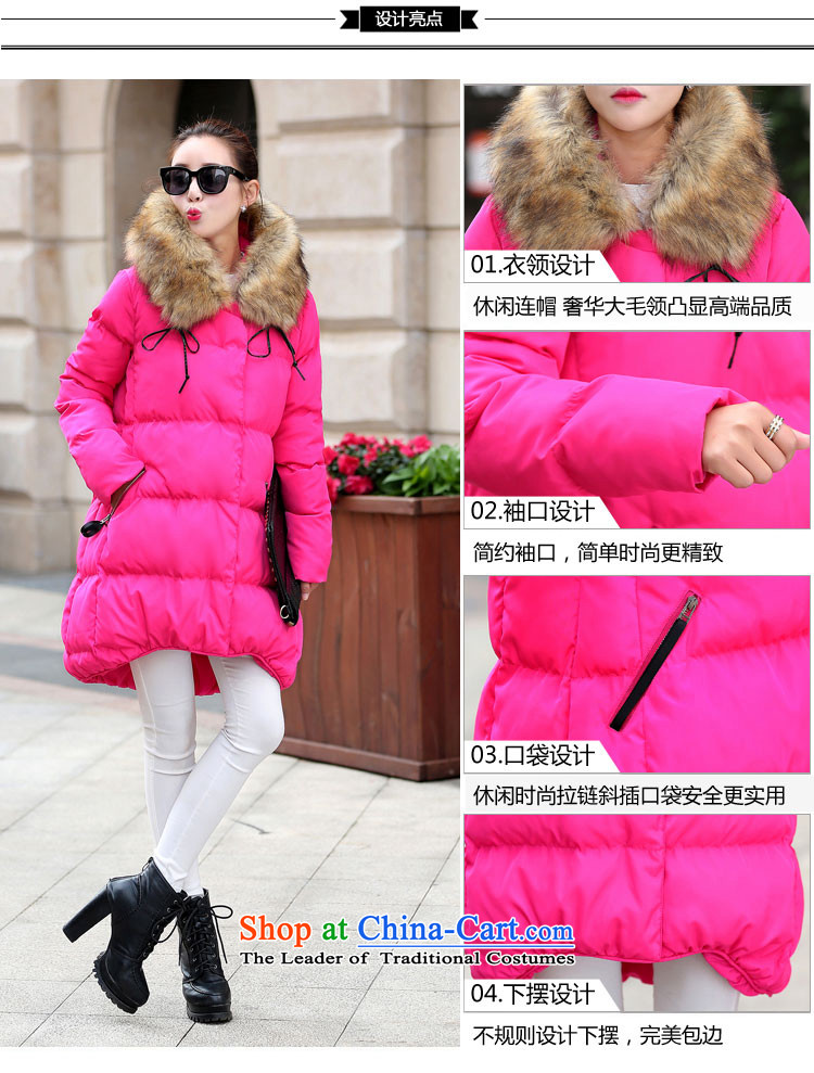 The first declared as thick mm to xl women in Europe, autumn and winter in new robe long Stylish coat female jacket video thin cotton coat of red 3XL L8147/ 150-175 around 922.747 picture, prices, brand platters! The elections are supplied in the national character of distribution, so action, buy now enjoy more preferential! As soon as possible.
