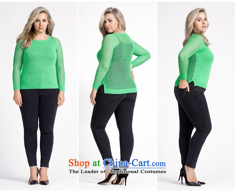 The former Yugoslavia Migdal Code women 2015 Autumn replacing new stylish mm thick stitching Mesh thin and light sweater 953133233 green XL Photo, prices, brand platters! The elections are supplied in the national character of distribution, so action, buy now enjoy more preferential! As soon as possible.