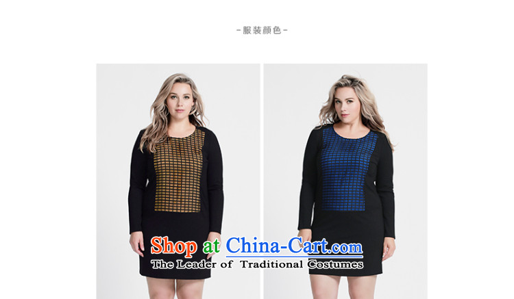 The former Yugoslavia Migdal Code women 2015 Autumn replacing new stylish mm thick grid knocked long-sleeved dresses 953101265 black 4XL Photo, prices, brand platters! The elections are supplied in the national character of distribution, so action, buy now enjoy more preferential! As soon as possible.