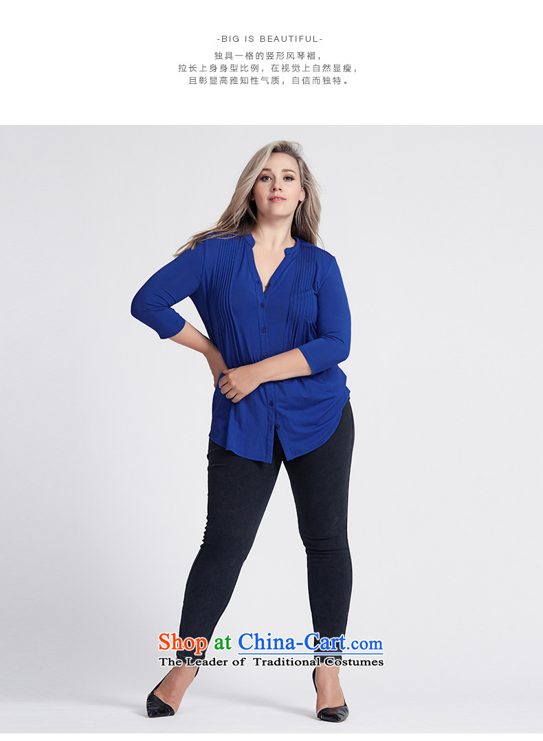 The former Yugoslavia Migdal Code women 2015 Autumn replacing the new mm thick sleek and hem graphics thin temperament shirt 953013274 blue XL Photo, prices, brand platters! The elections are supplied in the national character of distribution, so action, buy now enjoy more preferential! As soon as possible.