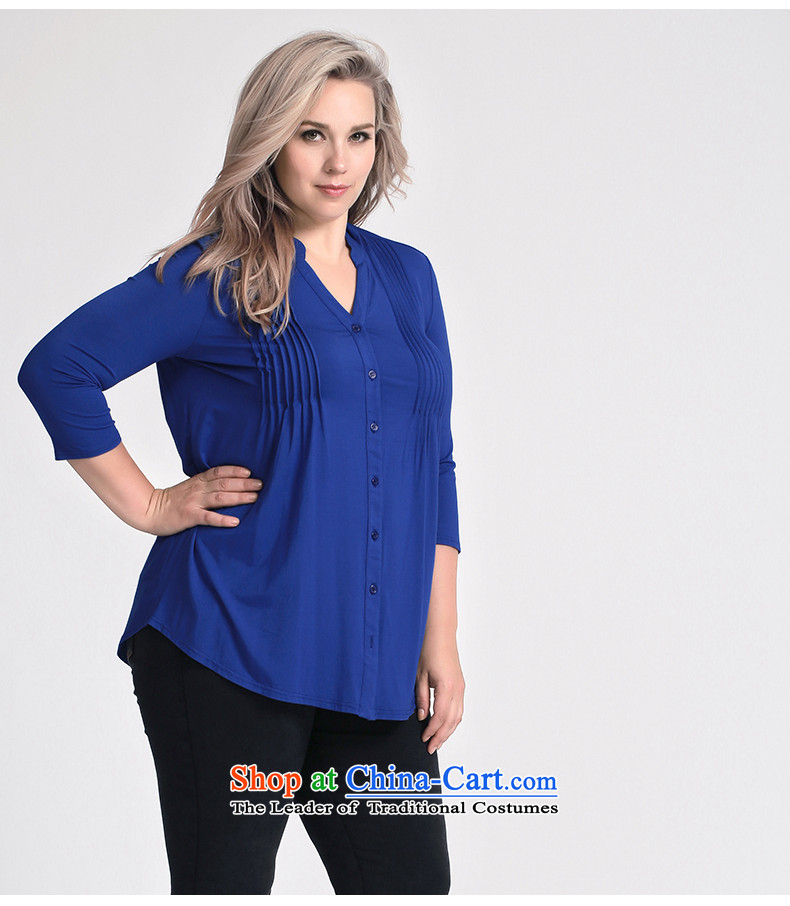 The former Yugoslavia Migdal Code women 2015 Autumn replacing the new mm thick sleek and hem graphics thin temperament shirt 953013274 blue XL Photo, prices, brand platters! The elections are supplied in the national character of distribution, so action, buy now enjoy more preferential! As soon as possible.