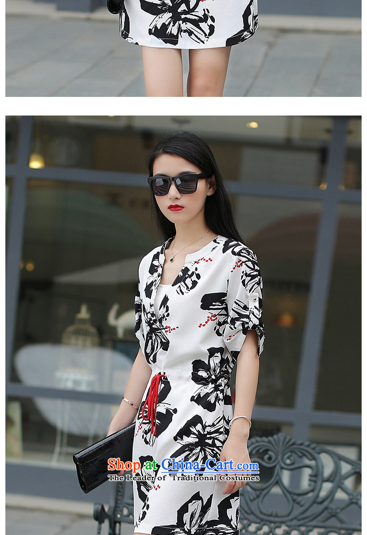 Gwi Tysan 2015 XL Women's Summer new thick mm200 catty stamp A skirt butterfly larger Sau San dresses Z1676 suit 4XL Photo, prices, brand platters! The elections are supplied in the national character of distribution, so action, buy now enjoy more preferential! As soon as possible.