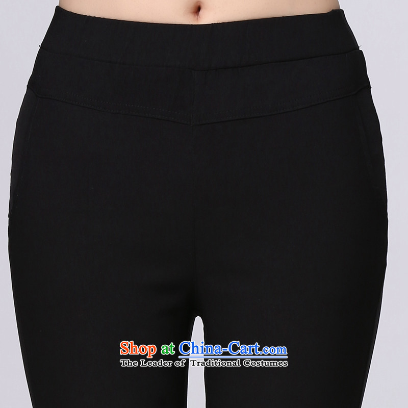 The interpolator auspicious 2015 to increase the number of women with new stretch of the fall of 9 mm thick Sau San video trousers thin stylish casual wear trousers 998 wild black trousers XL, Pearl of 9 to the auspicious shopping on the Internet has been