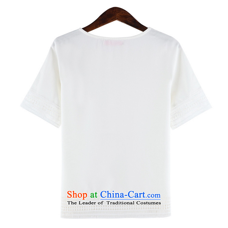 C.o.d. 2015 summer leisure and won the new version of the greater code kit T-shirt + 9 shorts to increase women's code thick sister Sau San video thin white powder 3XL + picture, prices, brand platters! The elections are supplied in the national character of distribution, so action, buy now enjoy more preferential! As soon as possible.