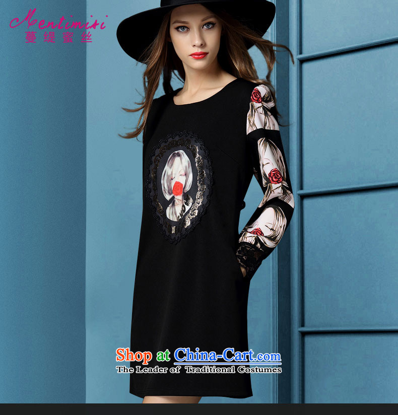 Overgrown Tomb economy honey silk thick mm to xl WOMEN FALL 2015 new product bubble cuff stylish stitching stamp loose straight skirt 2535 Black Large 3XL code around 922.747 160 pictures, prices, brand platters! The elections are supplied in the national character of distribution, so action, buy now enjoy more preferential! As soon as possible.