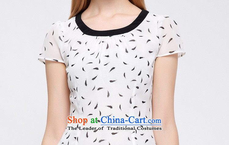 As provided for the NEW Summer 2015 large female fresh small feathers hem video stamp omelet thin short-sleeved T-shirt 2871 white picture, prices, 5XL brand platters! The elections are supplied in the national character of distribution, so action, buy now enjoy more preferential! As soon as possible.