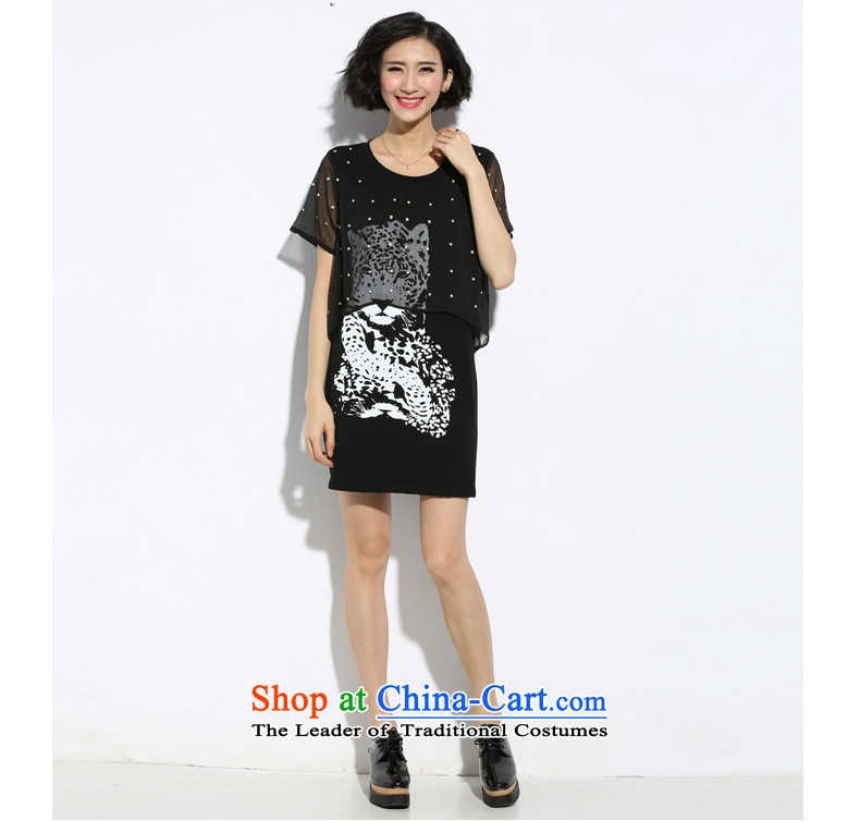 The Eternal Soo-to increase women's code 2015 Summer new Wild loose video thin leopards stamp T-shirt black 4XL Photo, prices, brand platters! The elections are supplied in the national character of distribution, so action, buy now enjoy more preferential! As soon as possible.