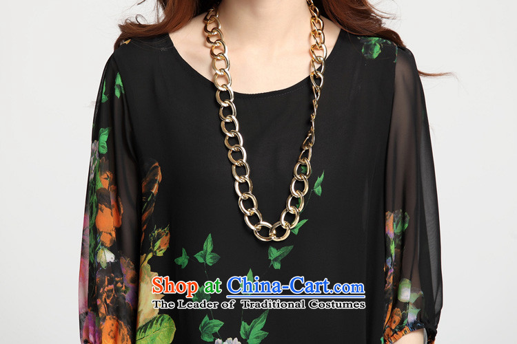 Ah, Ah, stylish new summer 2015 for women fifth lanterns cuff loose leopard chiffon larger dresses 72001# Leopard mint green XXXL picture, prices, brand platters! The elections are supplied in the national character of distribution, so action, buy now enjoy more preferential! As soon as possible.