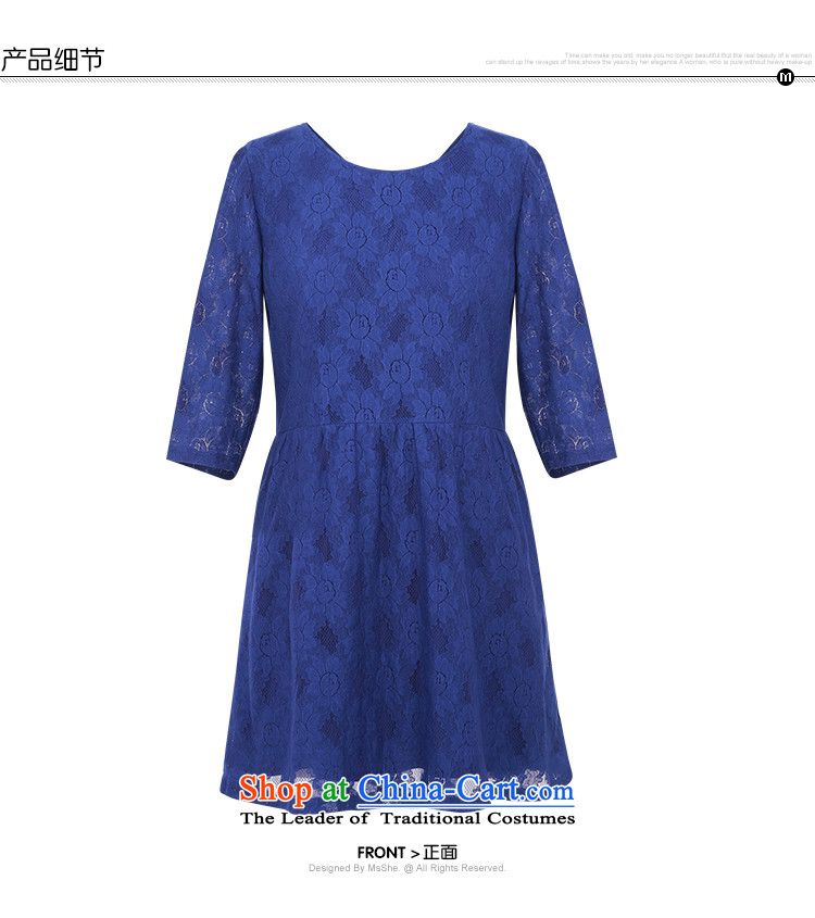 To increase the number msshe women 2015 new autumn 200catty lace elegant dresses 4002 Blue XL Photo, prices, brand platters! The elections are supplied in the national character of distribution, so action, buy now enjoy more preferential! As soon as possible.