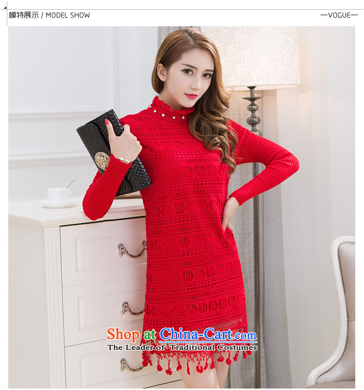 To Van Gogh figure for autumn and winter 2015 new Korean version of large numbers of ladies thick sister plus lint-free Thick coated dresses D8084 female black A XXXL picture, prices, brand platters! The elections are supplied in the national character of distribution, so action, buy now enjoy more preferential! As soon as possible.