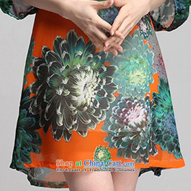 O Ya-ting to increase women's code 2015 Summer new expertise, Hin thin ice woven dresses mother boxed stamp skirts Sau San female black 2XL recommends that you, O Jacob 140-160 characters Ting (aoyating) , , , shopping on the Internet