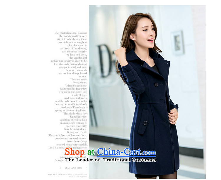 The Korean population spread by 2015 autumn and winter new Korean Sau San a wool coat in the stylish look long wearing two cloak? jacket women's gross HSM9001 ORANGE XXXL picture, prices, brand platters! The elections are supplied in the national character of distribution, so action, buy now enjoy more preferential! As soon as possible.