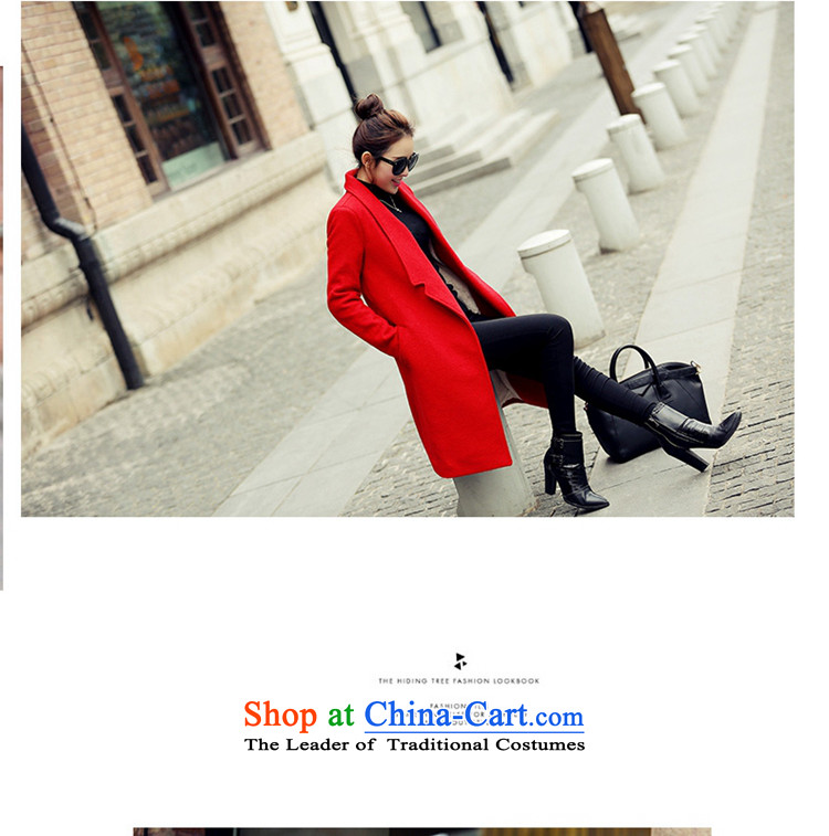 In accordance with the core of its 2015 autumn and winter new Korean Sau San a wool coat in the long hair? female thick gray jacket L picture, prices, brand platters! The elections are supplied in the national character of distribution, so action, buy now enjoy more preferential! As soon as possible.