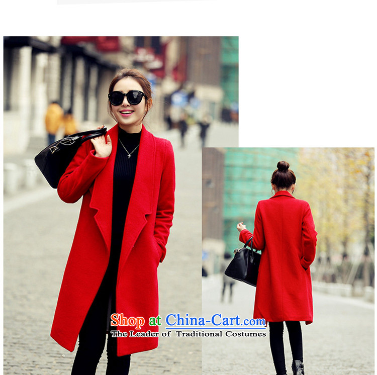 In accordance with the core of its 2015 autumn and winter new Korean Sau San a wool coat in the long hair? female thick gray jacket L picture, prices, brand platters! The elections are supplied in the national character of distribution, so action, buy now enjoy more preferential! As soon as possible.