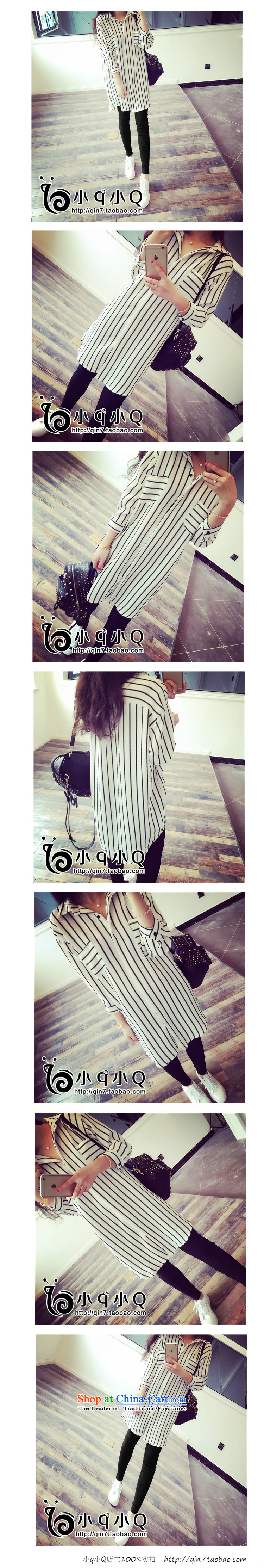 O Ya-ting to increase women's code 2015 summer in New mm thick long chiffon shirt striped shirts female black 3XL 145-165 recommends that you catty picture, prices, brand platters! The elections are supplied in the national character of distribution, so action, buy now enjoy more preferential! As soon as possible.