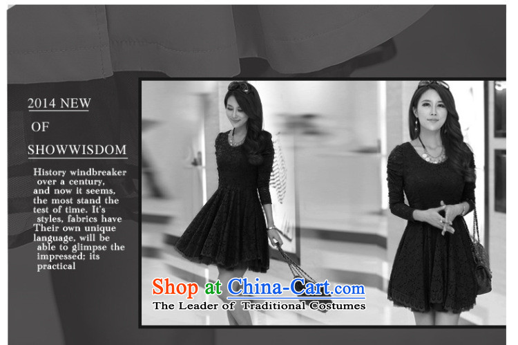 Shin Sung to xl female lace dresses mm2015 thick Korean version of the summer and fall of new expertise sister video thin short-sleeved bubble Cuff 672 Black - Long-Sleeve skirts M recommendations 80-100 catty picture, prices, brand platters! The elections are supplied in the national character of distribution, so action, buy now enjoy more preferential! As soon as possible.