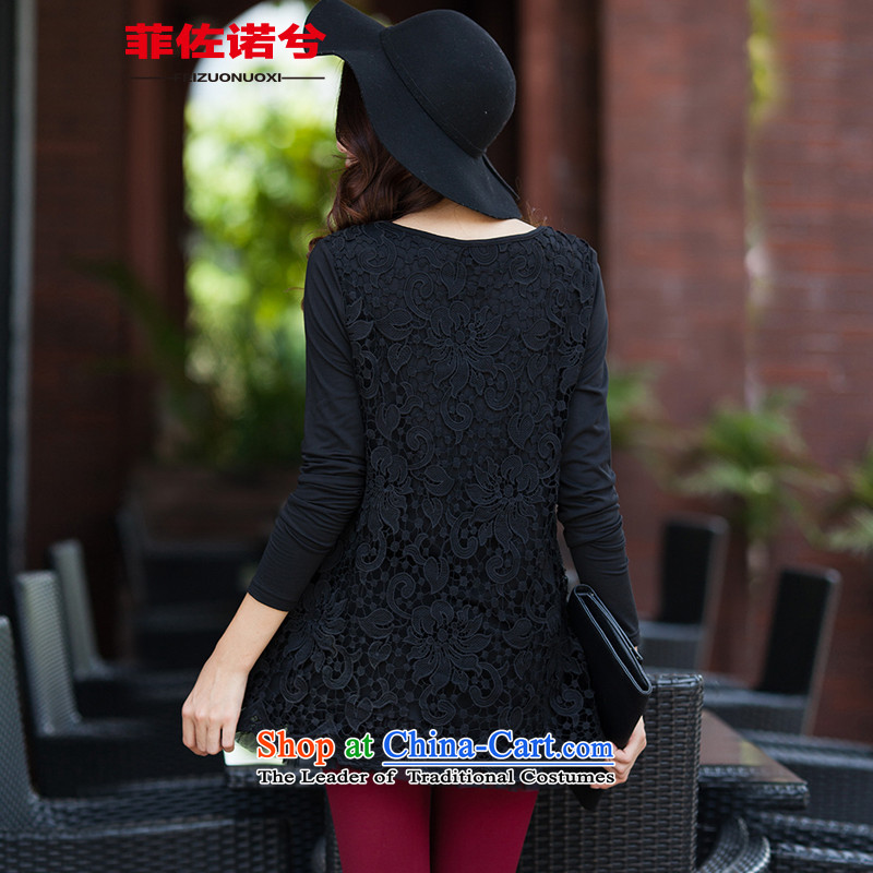 The officials of the fuseau larger female autumn and winter to xl lace forming the Netherlands thick mm routed thermal underwear Black XL 115-130, the turbid fuseau shopping on the Internet has been pressed.