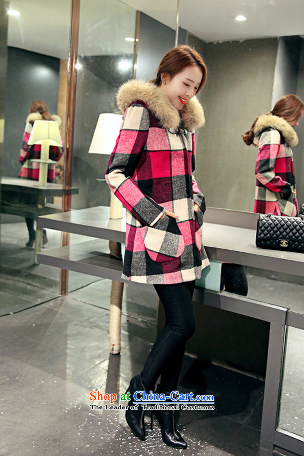 Wai House (weiwunv) female Korean autumn and winter load new upscale relaxd really linked child gross for removable Gross Gross for long coats of female Red? L picture, prices, brand platters! The elections are supplied in the national character of distribution, so action, buy now enjoy more preferential! As soon as possible.