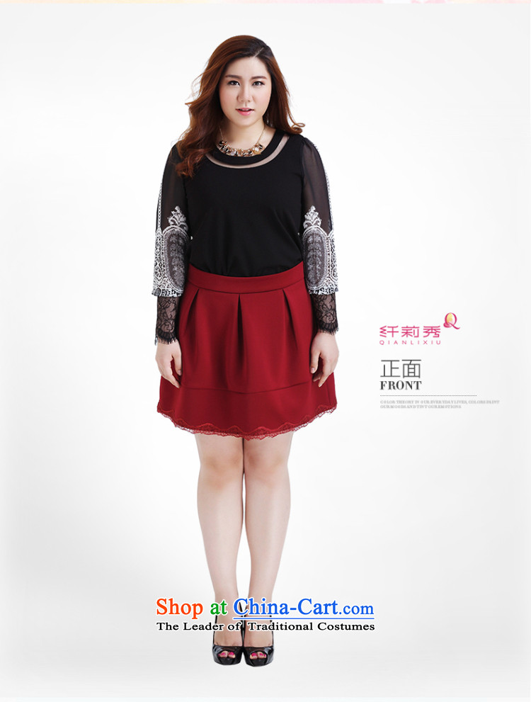 The former Yugoslavia Li Sau 2015 autumn large new mount female Korean commuter black wild lace like Susy Nagle boots skirt 0562 Black 36 pictures, prices, brand platters! The elections are supplied in the national character of distribution, so action, buy now enjoy more preferential! As soon as possible.