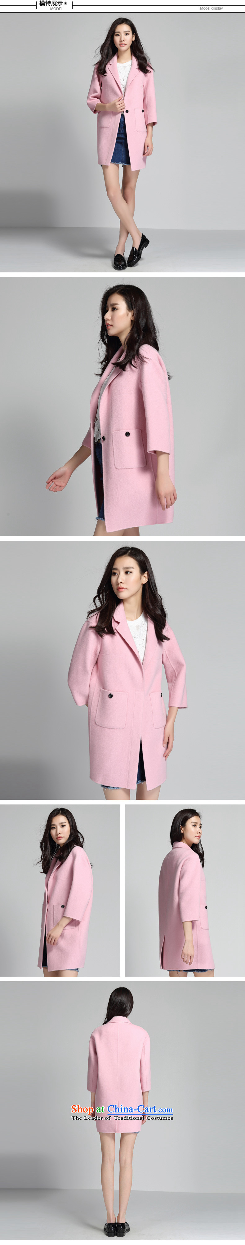 Barbara Euro 2015 Autumn new hand washable wool double-side suit coats, long hair? coats bauhinia toner S picture, prices, brand platters! The elections are supplied in the national character of distribution, so action, buy now enjoy more preferential! As soon as possible.