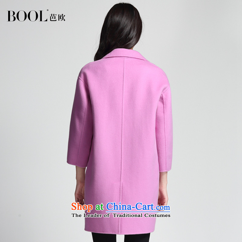Barbara Euro 2015 Autumn new hand washable wool double-side suit coats, long hair? coats , and Europe Toner Bauhinia (BOOL) , , , shopping on the Internet