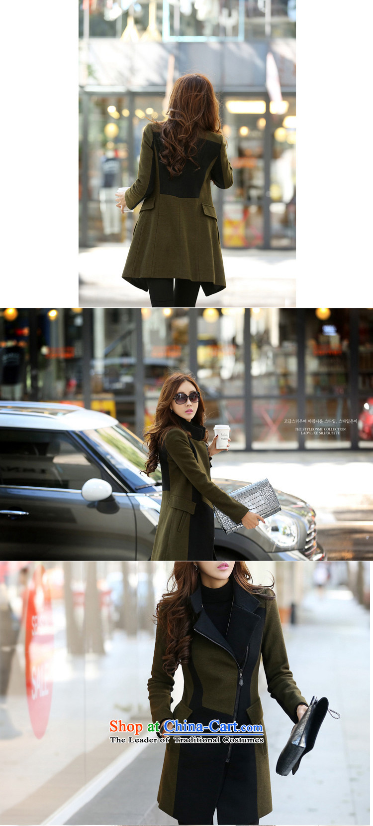 Visit the  autumn and winter 2015 card new coats Korean gross? casual women as cashmere overcoat woman decorated Army Green M picture, prices, brand platters! The elections are supplied in the national character of distribution, so action, buy now enjoy more preferential! As soon as possible.