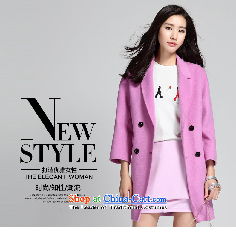 Barbara Europe 2015 Autumn new wool long satin Jacket, 9 cuff coats of gross? red S pictures Yi, prices, brand platters! The elections are supplied in the national character of distribution, so action, buy now enjoy more preferential! As soon as possible.