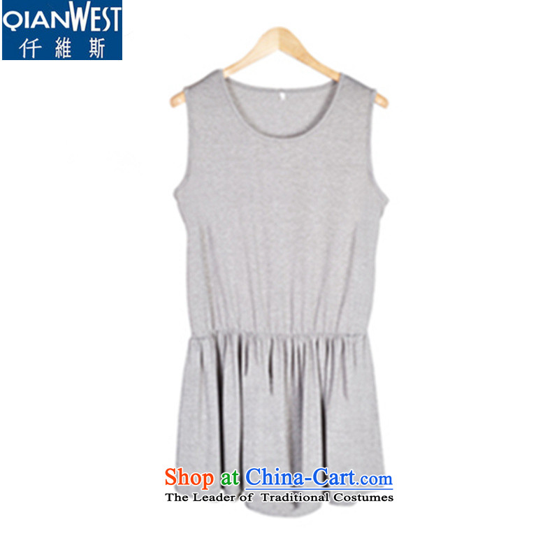 In 2015, 5,000 new autumn and winter 200 catties thick mm ultra-thin graphics two kits sweater knit sweater vest the dresses 5822 gray T-shirt + blue skirt 2XL recommendations 120-140, 250 (QIANWEISI) , , , shopping on the Internet