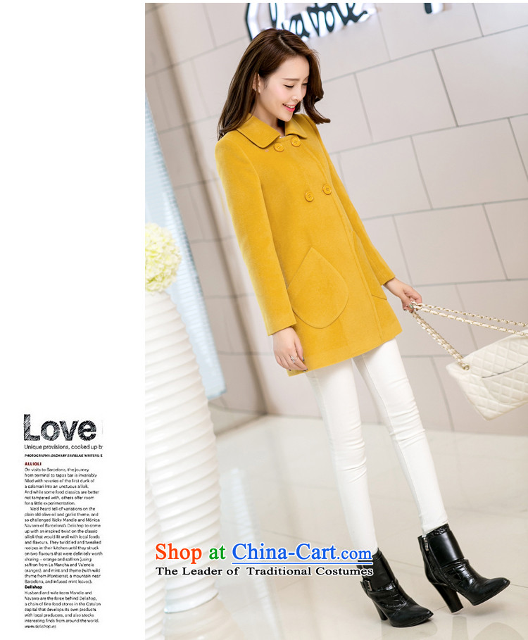 The Korean population spread of autumn and winter 2015 new a wool coat Korean loose pockets sweet gross? female HSM9003 jacket light purple S picture, prices, brand platters! The elections are supplied in the national character of distribution, so action, buy now enjoy more preferential! As soon as possible.