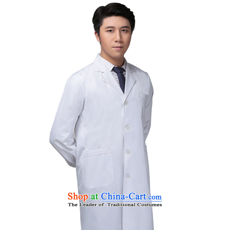 Ducept Nga winter white gowns thick long-sleeved male doctors serving women interns nurse uniform clothing female - pure pharmacies white with a lumbar S Di Nga , , , shopping on the Internet