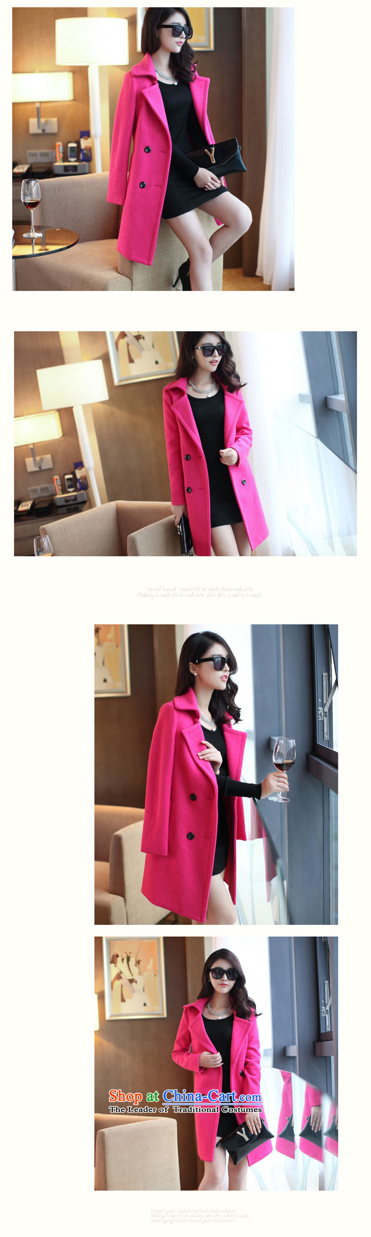 Flower HIV population by 2015 Fall/Winter Collections Of new women's jacket, a wool coat in the female long hair? Jacket Korean minimalist Sau San Mao coats light green? S picture, prices, brand platters! The elections are supplied in the national character of distribution, so action, buy now enjoy more preferential! As soon as possible.
