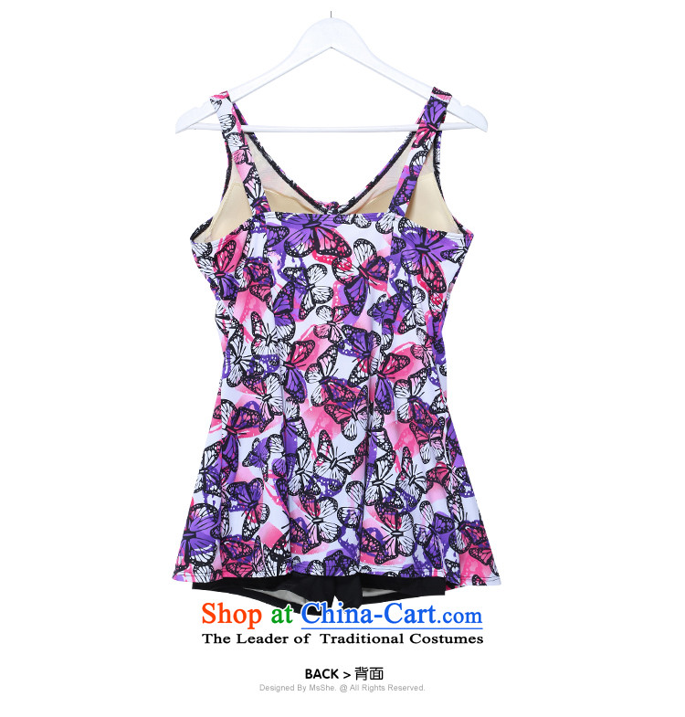 Large msshe women 2015 new summer gather Deep v all-collar Flat Angle Skort swimsuit 4096 purple red 5XL better picture, prices, brand platters! The elections are supplied in the national character of distribution, so action, buy now enjoy more preferential! As soon as possible.