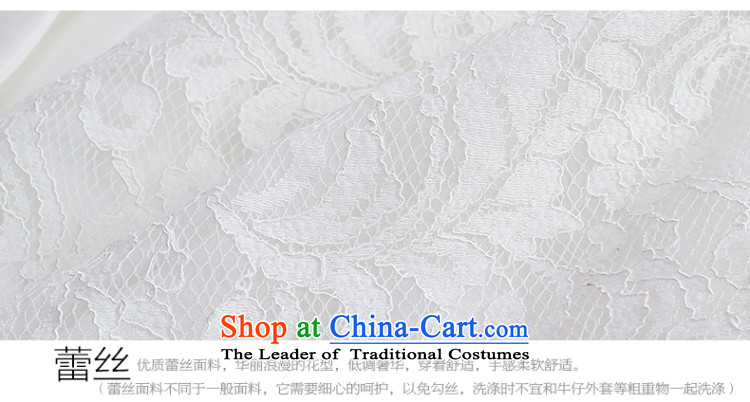 The former Yugoslavia Li Sau 2015 autumn large new mount female round-neck collar lace wild 7 Cuff Small Wind Jacket 0262 meters incense 3XL white picture, prices, brand platters! The elections are supplied in the national character of distribution, so action, buy now enjoy more preferential! As soon as possible.