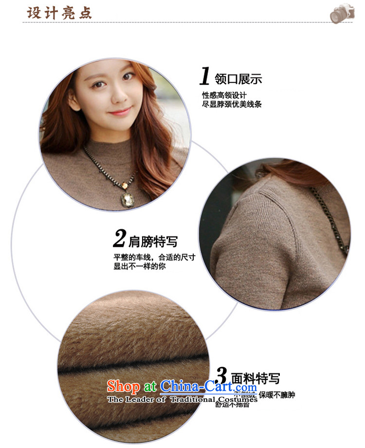 Since 2015 autumn and winter fish large long-sleeved blouses and knitwear plus lint-free t-shirt, forming the thick clothes picture color is not the lint-free) L recommendations 110-120 catty picture, prices, brand platters! The elections are supplied in the national character of distribution, so action, buy now enjoy more preferential! As soon as possible.